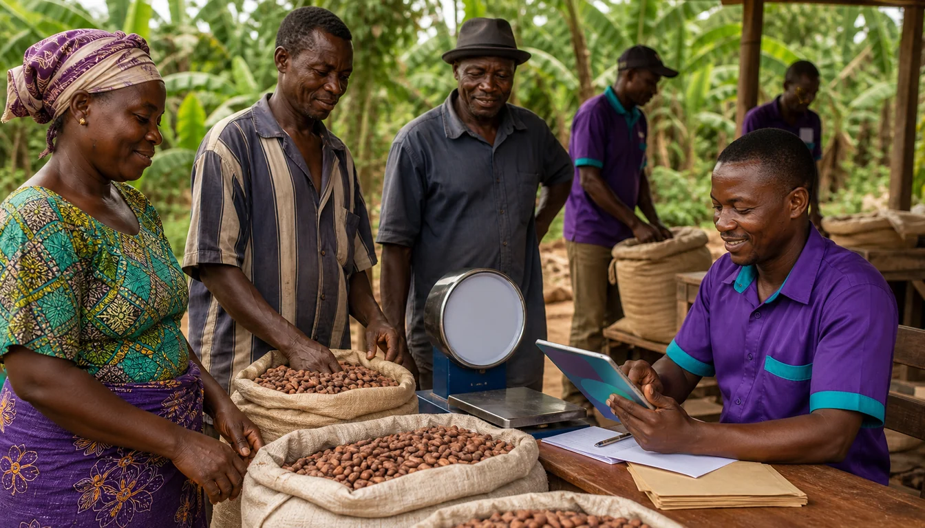 Field Operations for Ghana's Cocoa Buying Network
