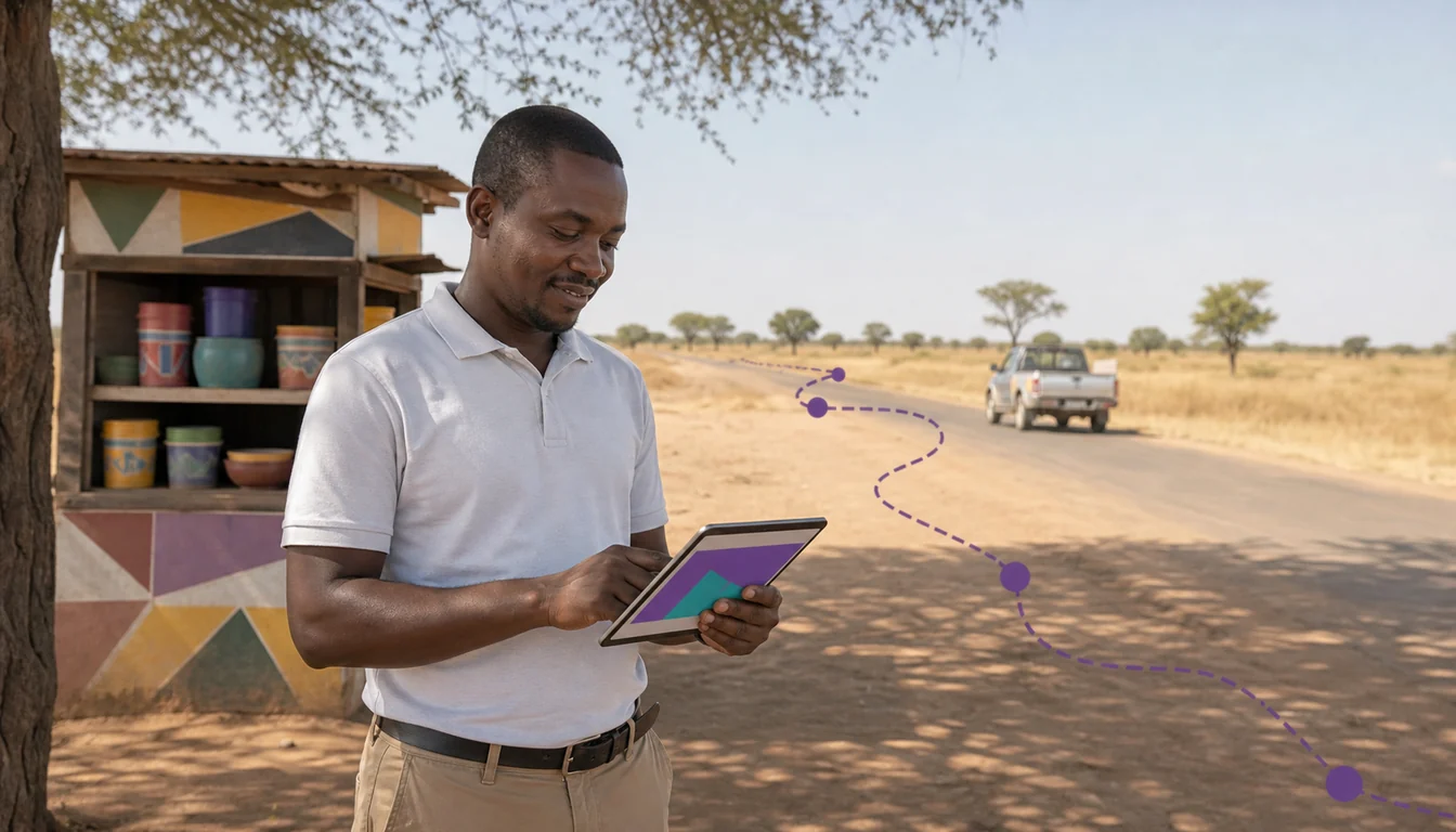 Offline-Capable Field Sales for Ghana's Northern and Rural Routes