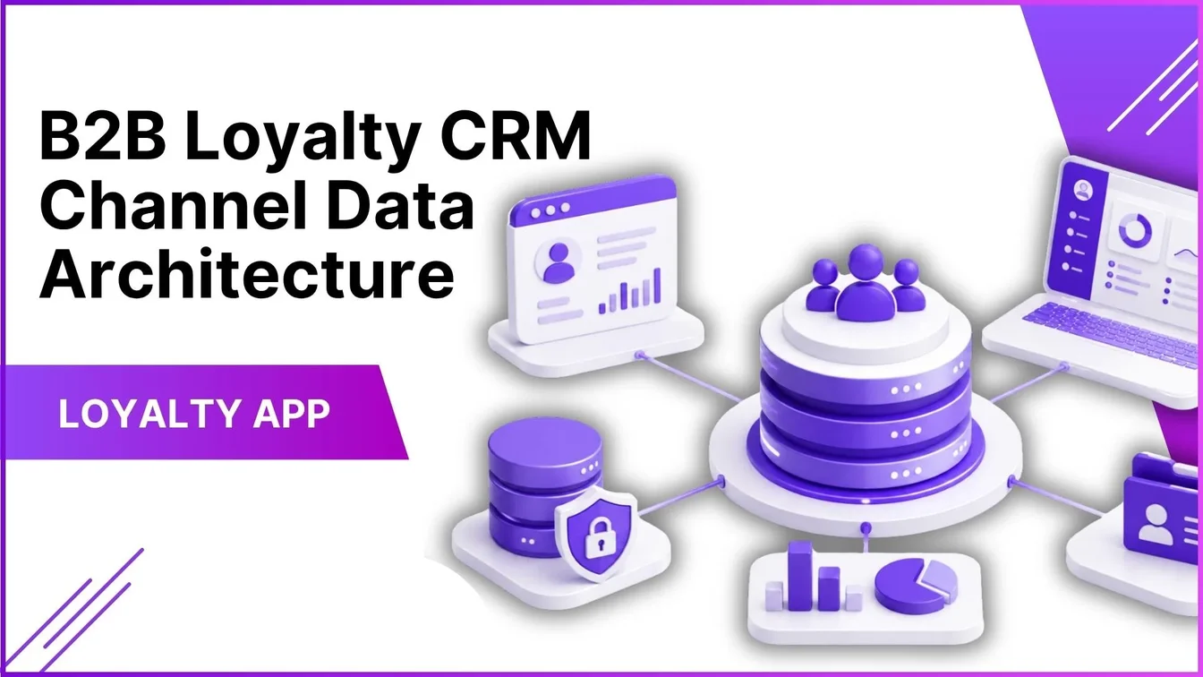 B2B Loyalty CRM Channel Data Architecture