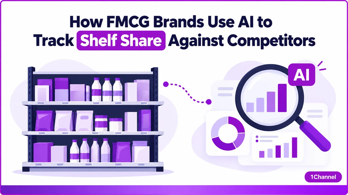How FMCG Brands Use AI to Track Shelf Share Against Competitors