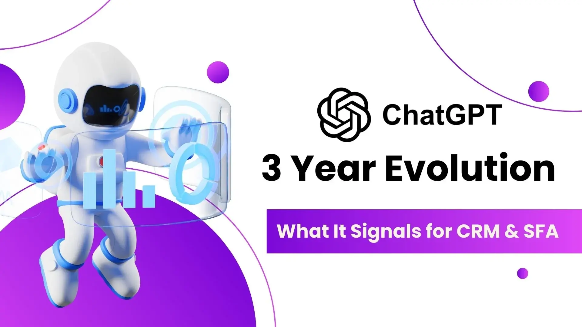 ChatGPTs 3-Year Evolution and What It Signals for CRM and SFA