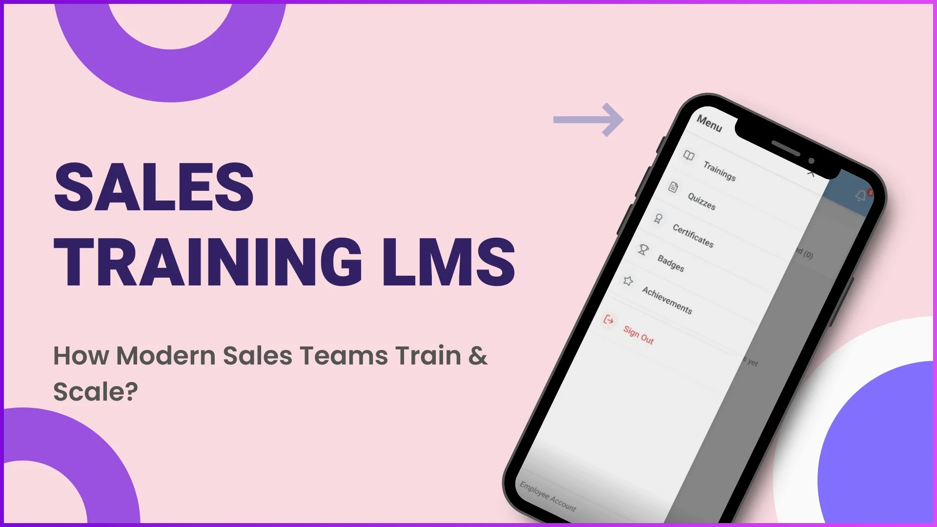 Sales Training LMS for modern sales teams
