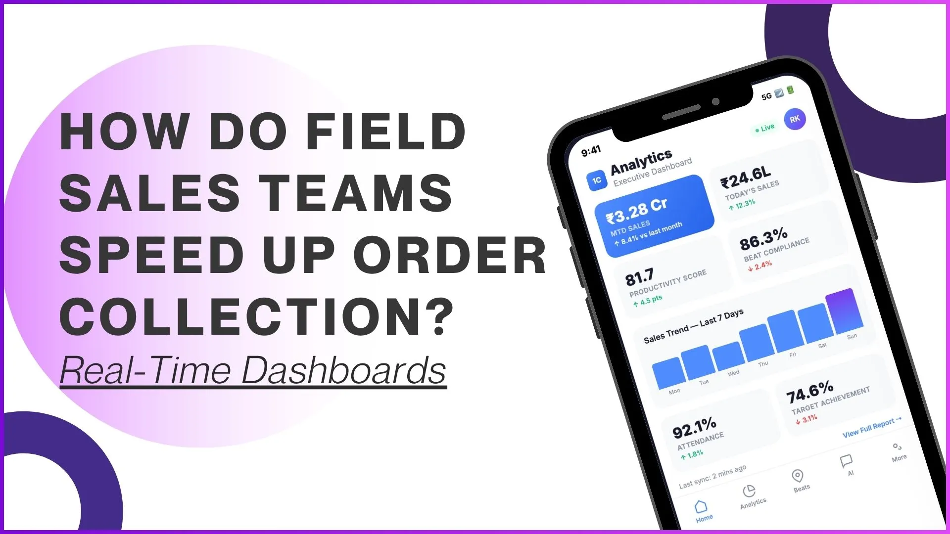 Speeding Up Field Order Collection for Malaysian Sales Teams