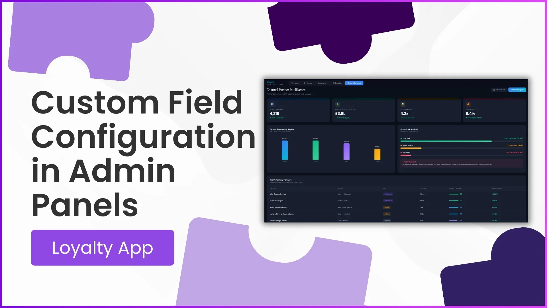 Tailor Malaysian Loyalty Admin Panels With Custom Fields