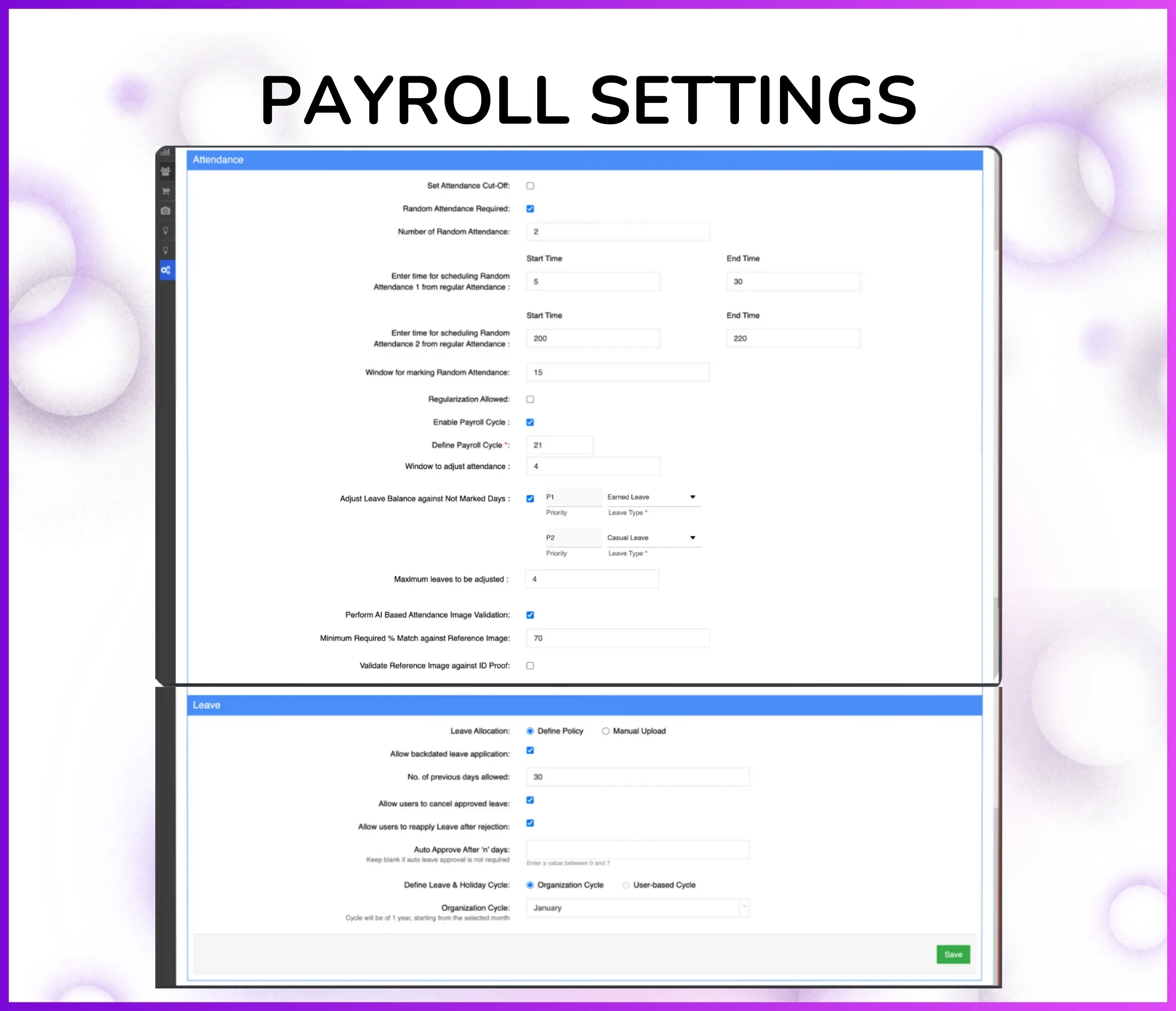 HR analytics dashboard