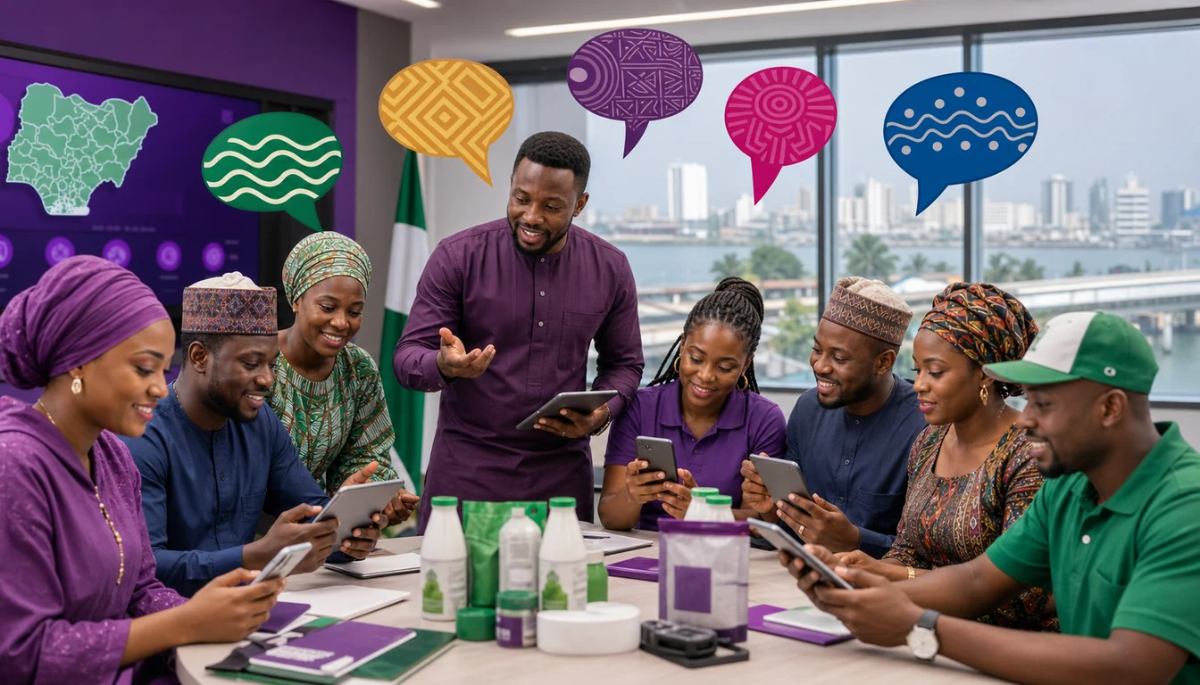 Multilingual field force training in Nigeria