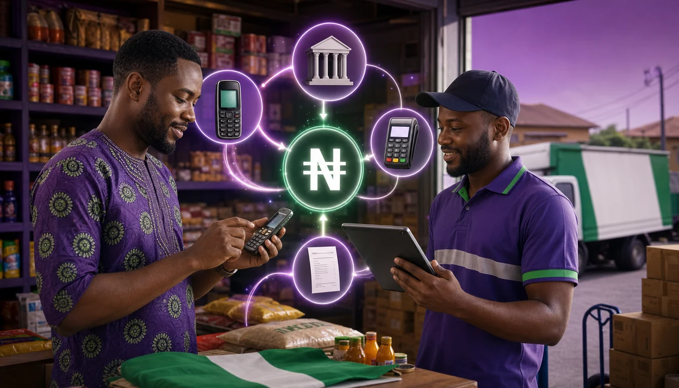 Order-to-Cash in Nigeria: USSD, Bank Transfer and Fintech (Opay, Moniepoint, PalmPay)