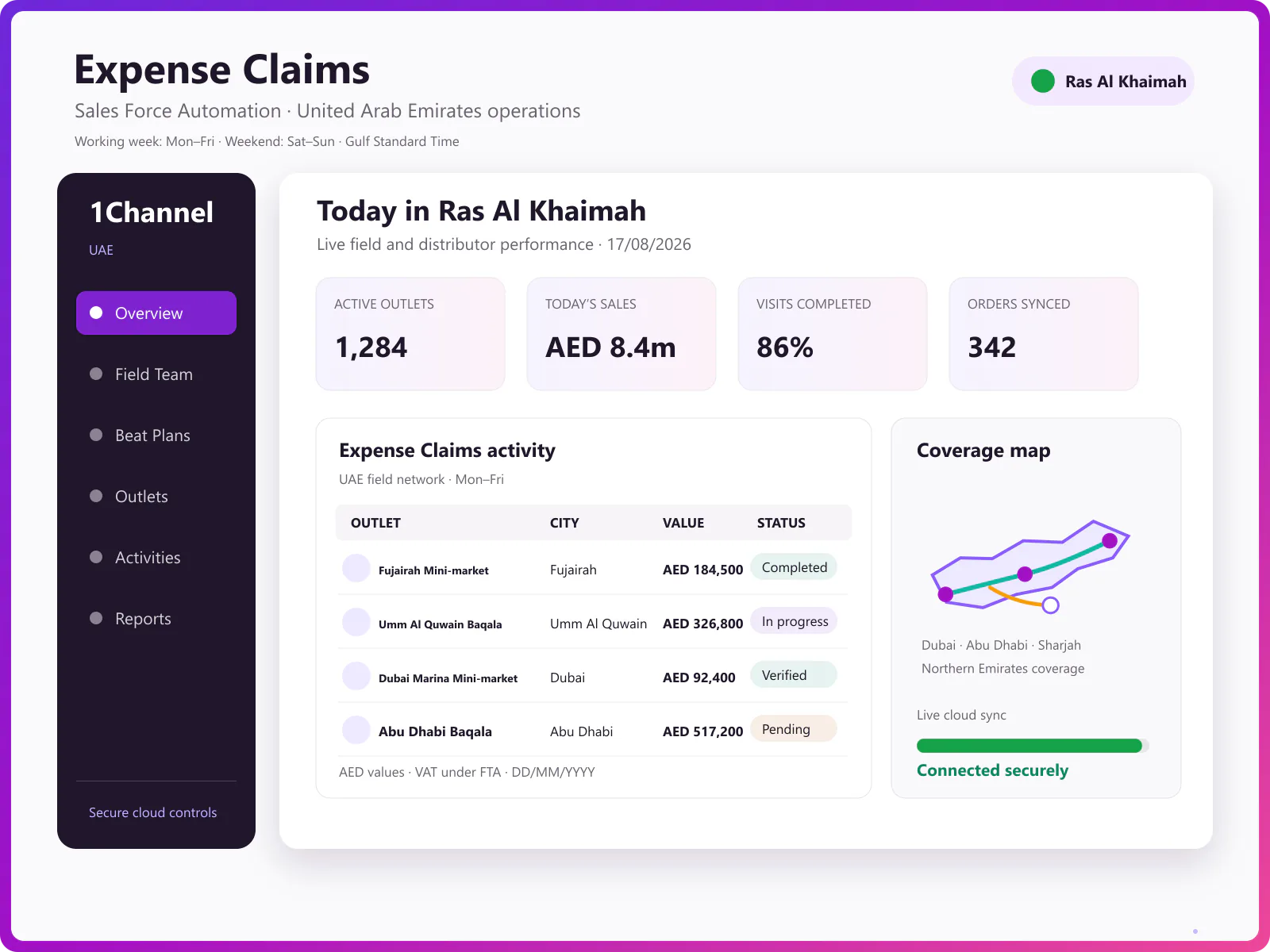 Admin leave and expense management