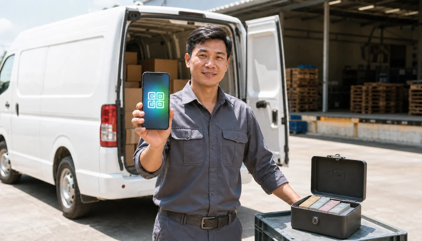 Order-to-Cash with QR Transfers, COD and Cash for Vietnam Distributors