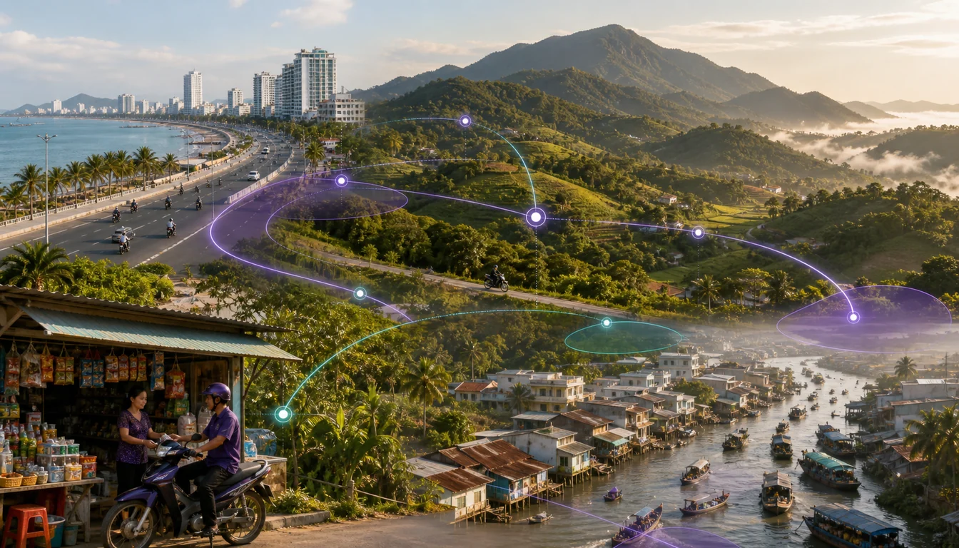 Territory and Coverage Planning After Vietnam's Move to 34 Provinces
